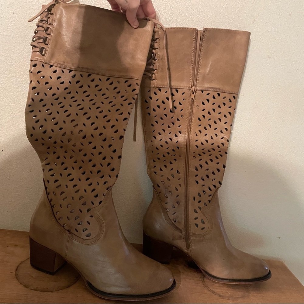 COPY - Knee high wide boots